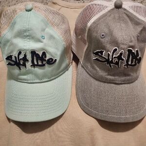 Salt Life 2 New Hat Cap Mint Never Worn